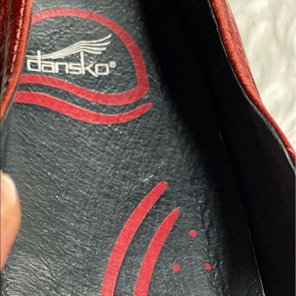 Dansko Portia leather woman Clogs size 41 - Picture 8 of 9